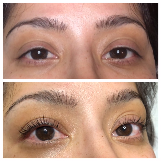 lash lift photo